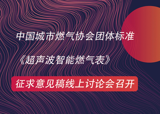 中國城市燃?xì)鈪f(xié)會(huì)團(tuán)體標(biāo)準(zhǔn)  《超聲波智能燃?xì)獗怼? 征求意見稿線上討論會(huì)召開